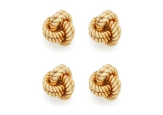 18Kt Yellow Gold Knot Studs 18Kt Yellow Gold Knot Studs