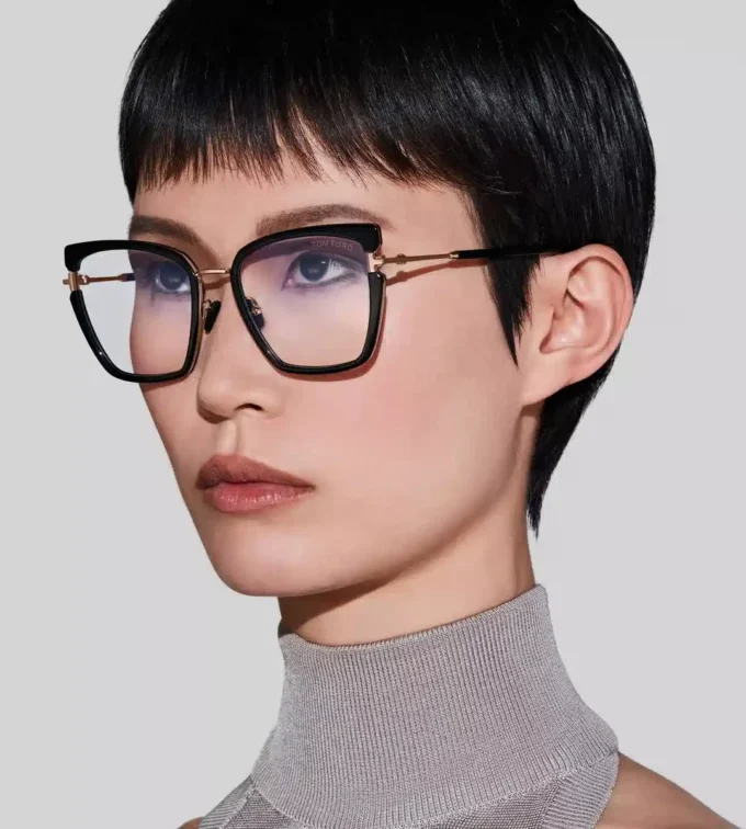 Blue Block Butterfly Opticals