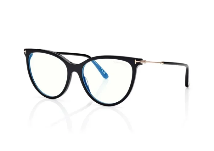 Blue Block Cat Eye Opticals