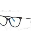 Blue Block Cat Eye Opticals
