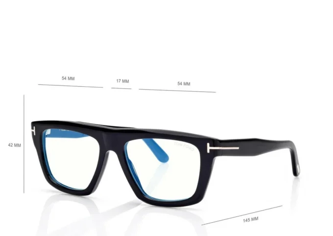 Blue Block Rectangular Opticals