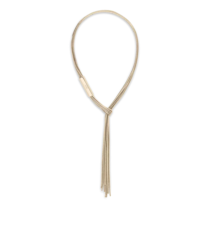Brass Axis Necklace