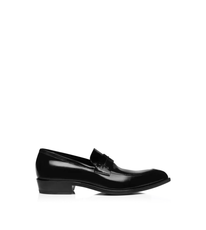 Brushed Leather Loafer