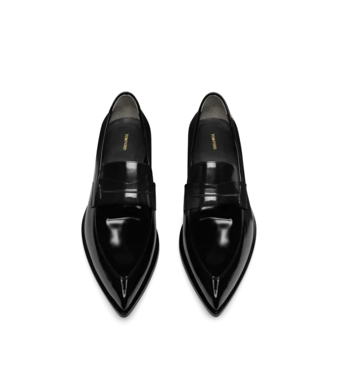 Brushed Leather Loafer