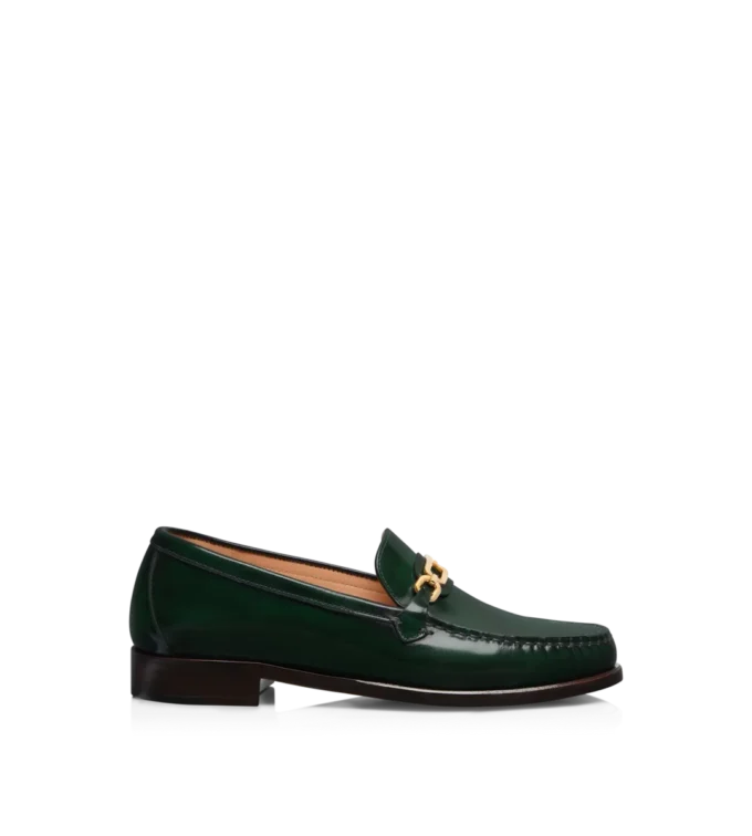 Brushed Leather Whitney Loafer