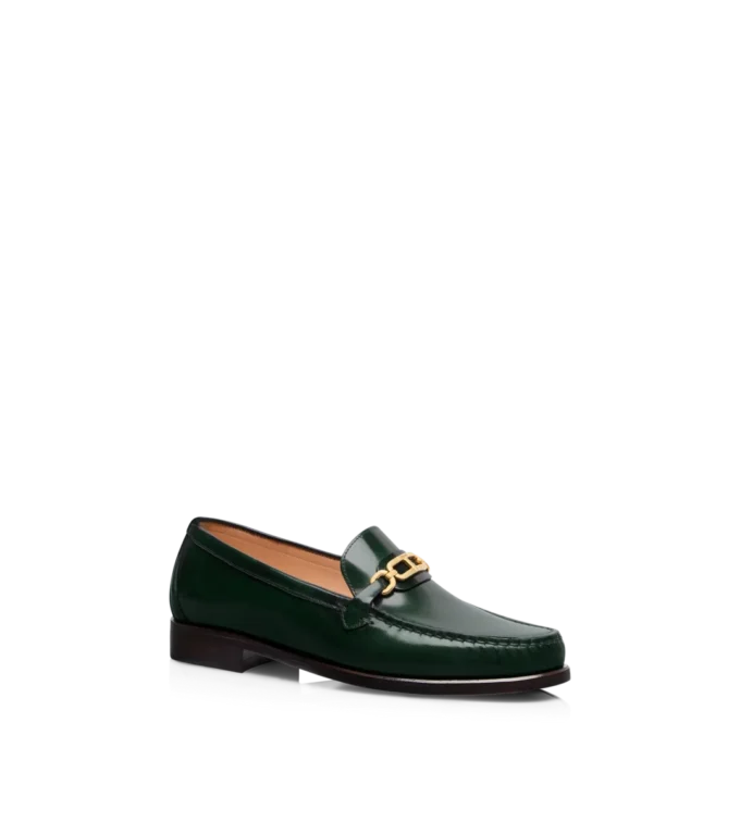 Brushed Leather Whitney Loafer