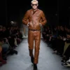Buffalo Grain Leather Biker Pant