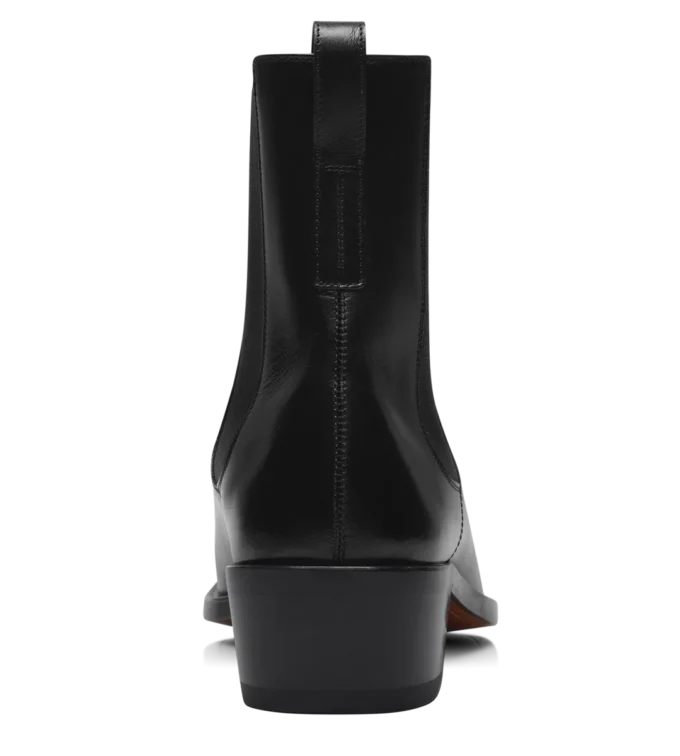 Burnished Leather Chelsea Boot