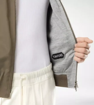 Cashmere-Lined Blouson Cashmere-Lined Blouson