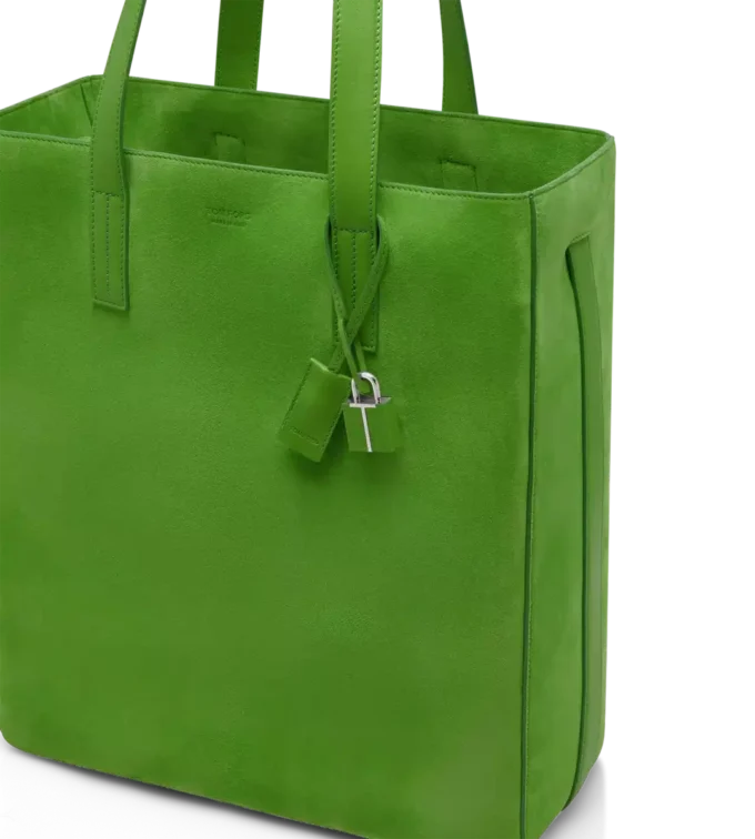 Cashmere Suede North South Tote