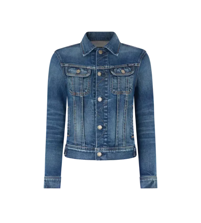 Comfort Stone Washed Denim Jacket