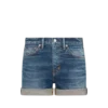 Comfort Stone Washed Denim Shorts