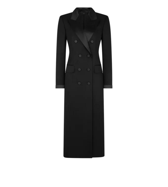 Double Breasted Evening Coat