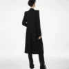 Double Face Light Wool Single Breasted Evening Coat