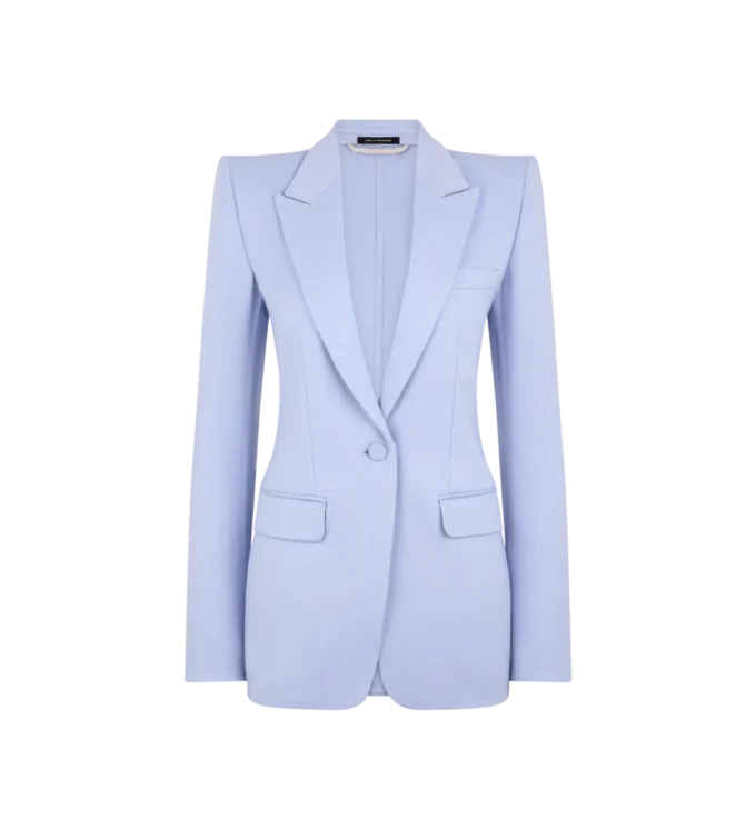 Double Face Light Wool Single Breasted Jacket