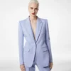 Double Face Light Wool Single Breasted Jacket