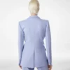 Double Face Light Wool Single Breasted Jacket