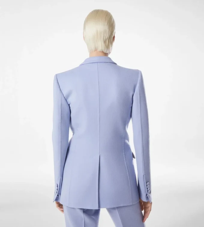Double Face Light Wool Single Breasted Jacket
