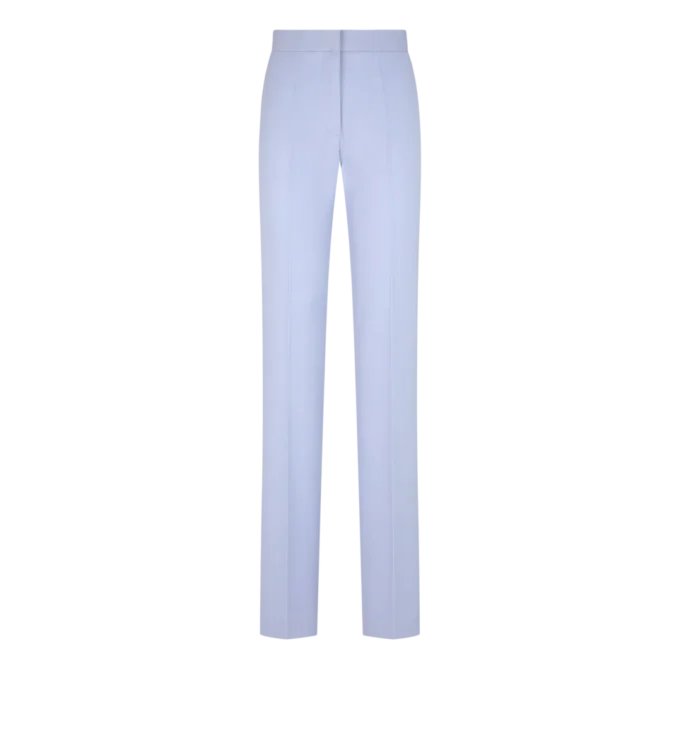 Double Face Light Wool Tailored Straight Pants