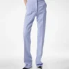 Double Face Light Wool Tailored Straight Pants