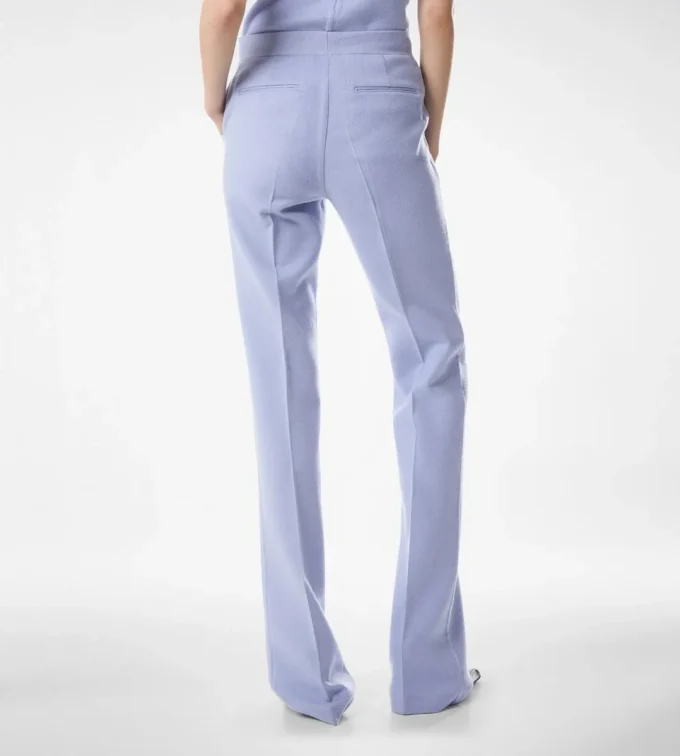 Double Face Light Wool Tailored Straight Pants