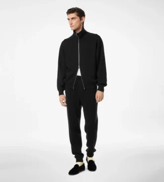 Double Face Wool Full Zip