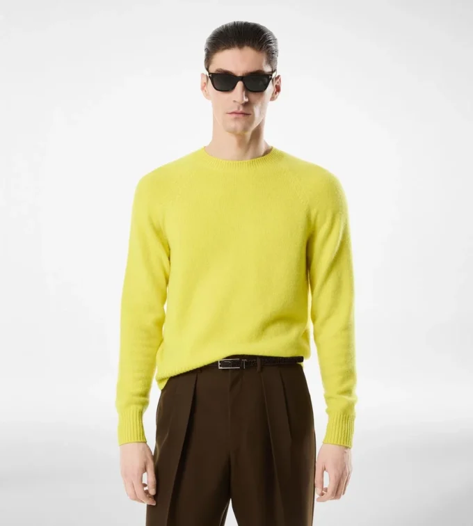 Felted Cashmere Crew Neck Felted Cashmere Crew Neck