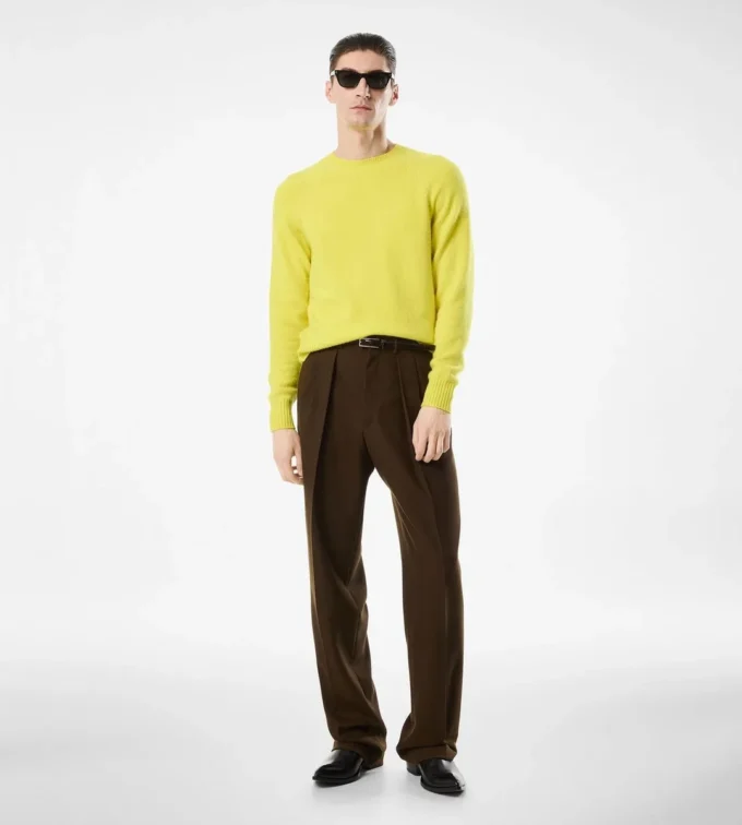 Felted Cashmere Crew Neck Felted Cashmere Crew Neck