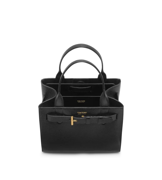 Grain Leather Audrey Small Tote