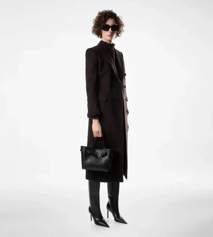 Grain Leather Audrey Small Tote