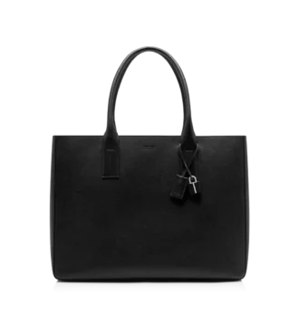 Grain Leather T-Line East-West Tote Grain Leather T-Line East-West Tote