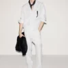 Herringbone Stripe Pleated Lounge Pant