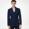Indigo Herringbone Jacket