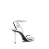 Laminated Nappa Leather Padlock Sandal