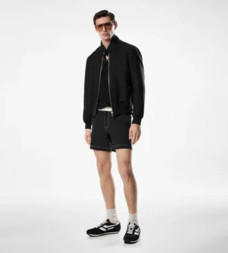 Light Wool Double Splittable Harrington Light Wool Double Splittable Harrington