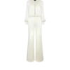 Long Sleeve Gathered Jumpsuit