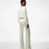 Long Sleeve Gathered Jumpsuit