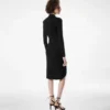 Long Sleeve Wrap Dress