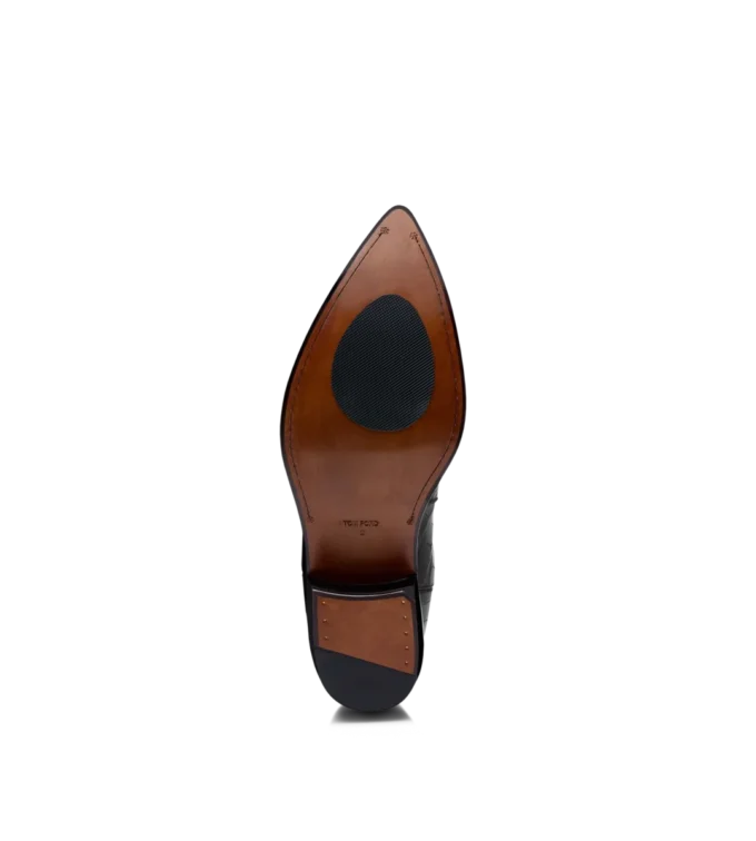Matte Printed Python Chelsea Boot