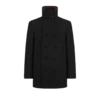 Melton Wool Shearling Peacoat Melton Wool Shearling Peacoat