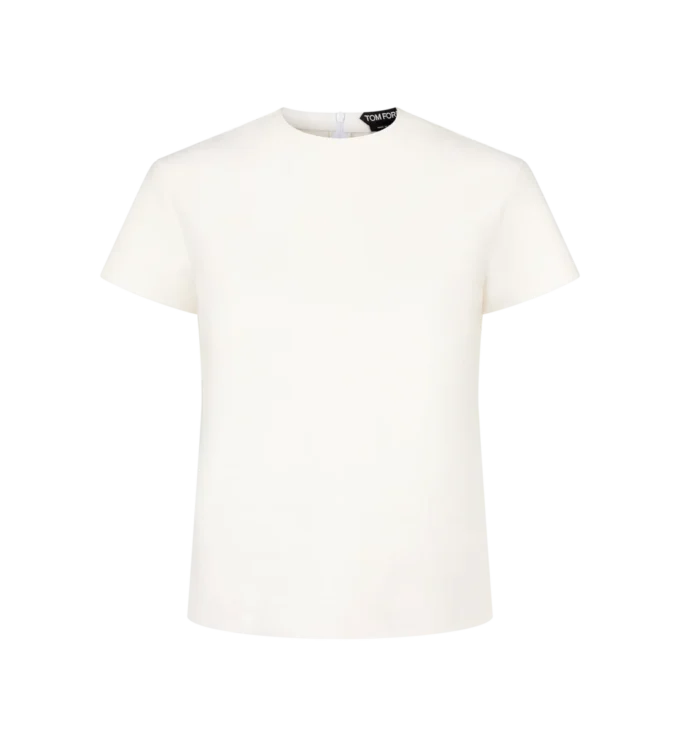 Nappa Lux and Washed Duchesse T-Shirt
