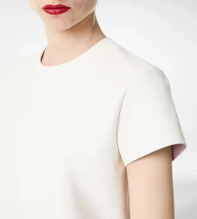Nappa Lux and Washed Duchesse T-Shirt