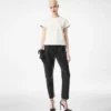 Nappa Lux and Washed Duchesse T-Shirt
