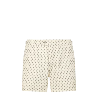 Paisley Print Nylon Swim Short