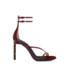 Patent Leather Ankle Strap Sandal