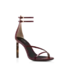 Patent Leather Ankle Strap Sandal
