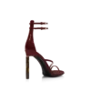 Patent Leather Ankle Strap Sandal