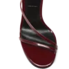 Patent Leather Ankle Strap Sandal
