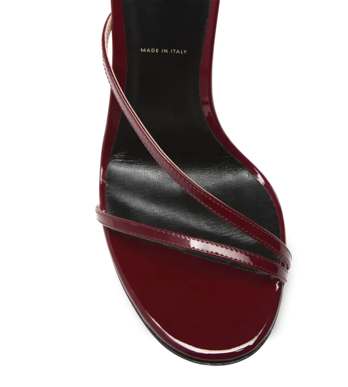 Patent Leather Ankle Strap Sandal