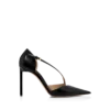 Patent Leather Asymmetric Pump